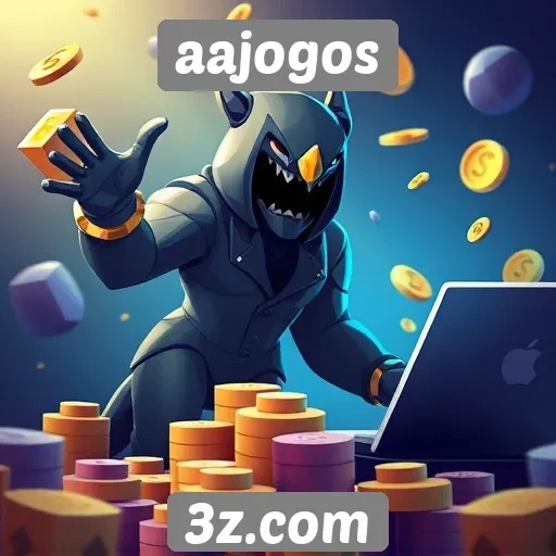 Exploração das funcionalidades do site aajogos